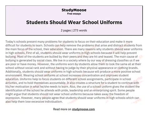 Why Students Shouldn't Wear Uniforms Essay: A Dive into the Chaos of Socks and Self-Expression